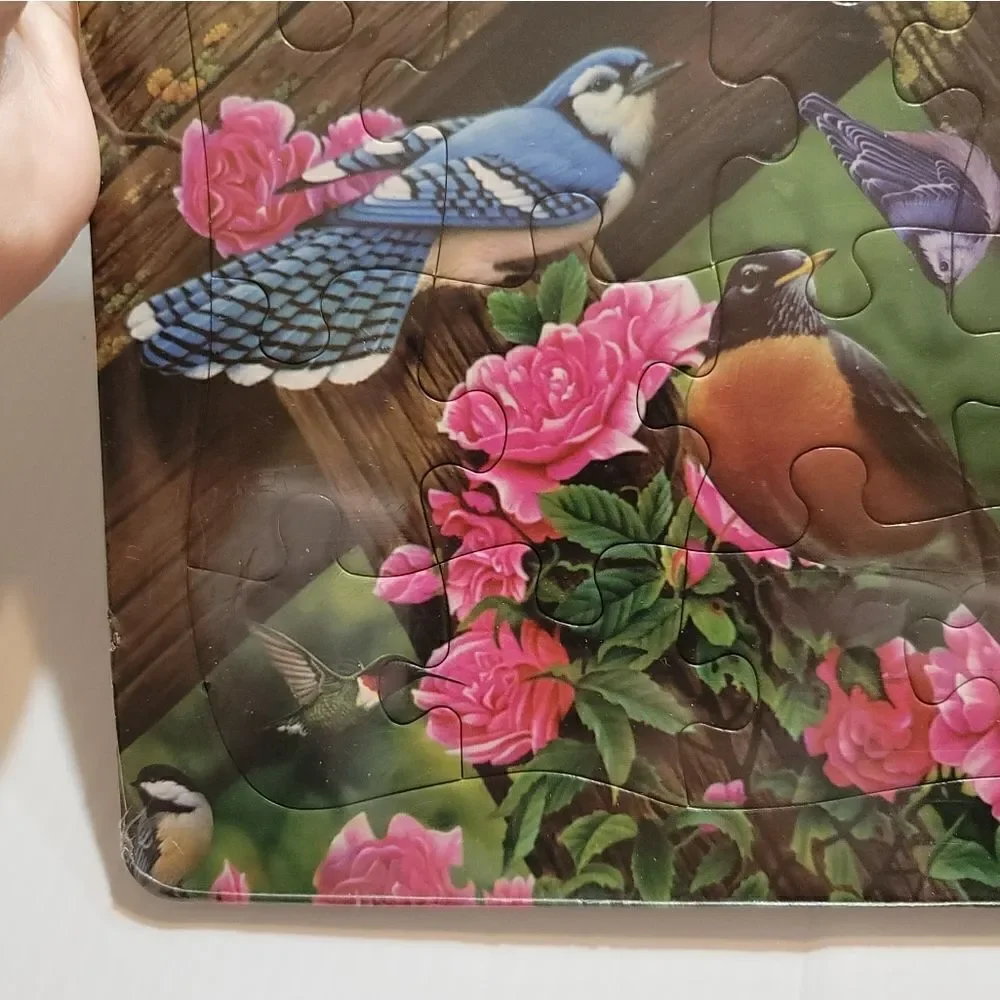 NEW Cobble Hill Tray Puzzle Wildbird Gathering